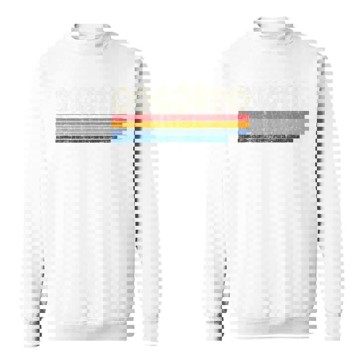 Cogorno Italia Retro 70S 80S Style Camisa de entrenamiento