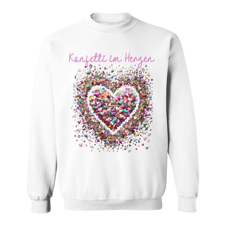 Confetti In The Heart Long-Sleeved Sweatshirt