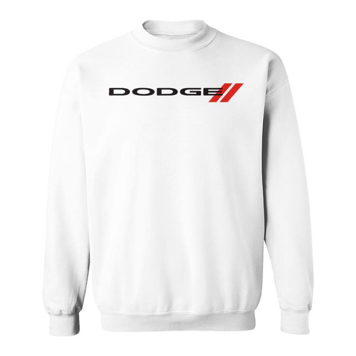 Dodge Wordmark Logo Gray Sweatshirt