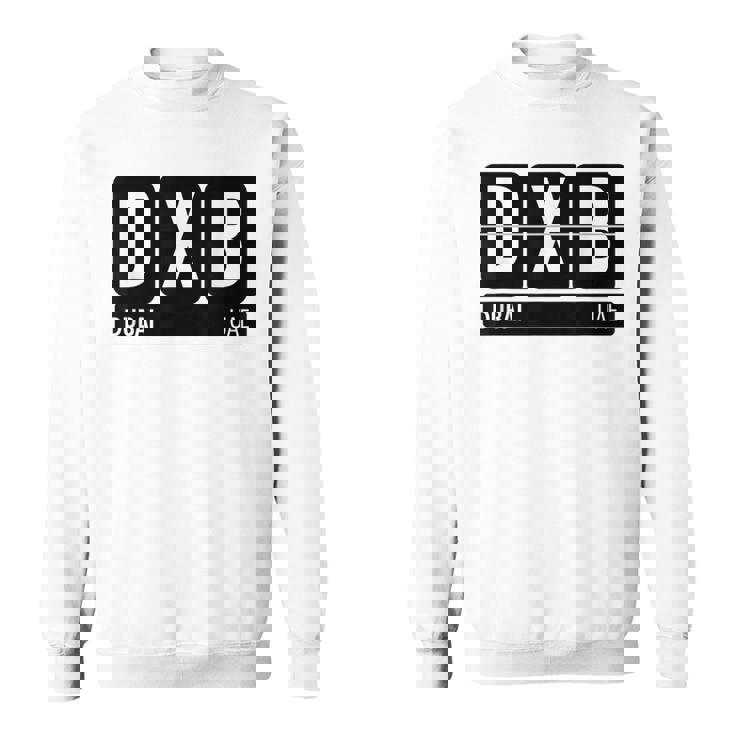 Dxb Dubai Arabic Emirate Travel Souvenir Sweatshirt