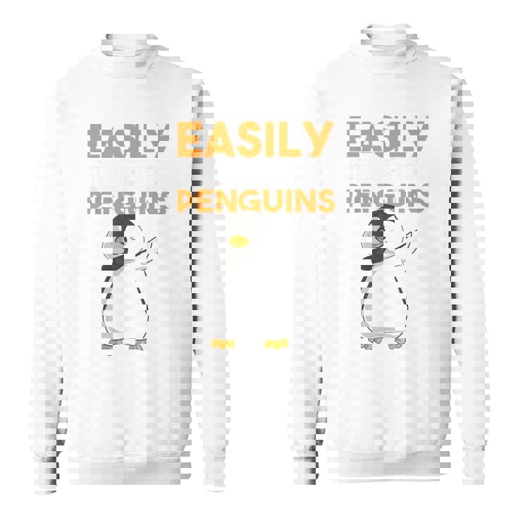 Facilement Distrait Par Les Pingouins Drôles De Dabbing Dab Danse Mignon Sweater e