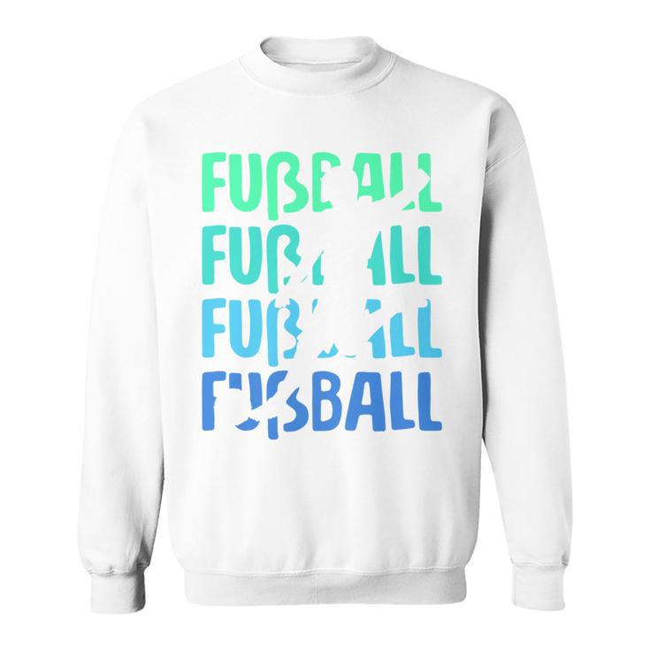 Football Player Children's Boys' Long-Sleeved Sweatshirt