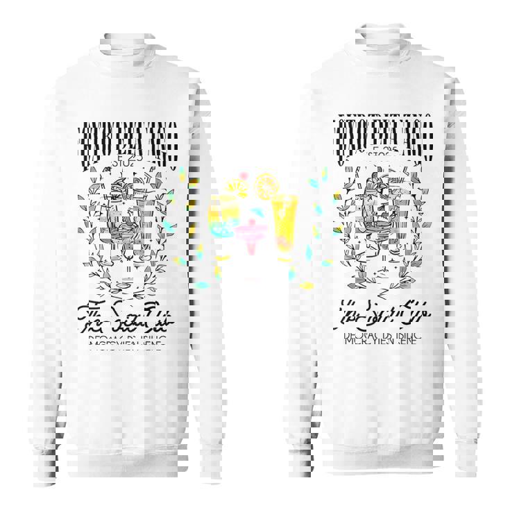 Foxtrots Deltas Tangos Retro Vintage Beach Sweatshirt