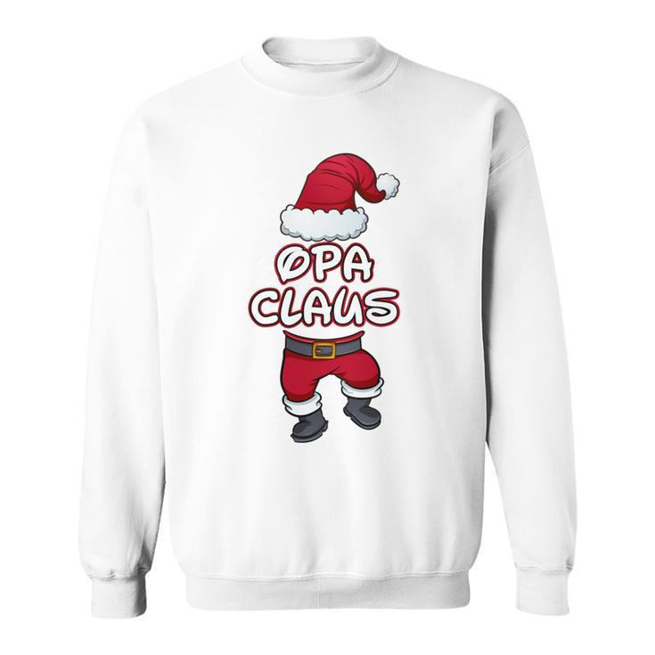 Grandpa Claus Christmas Family Partner Look Santa Claus Long-Sleeved Sweatshirt