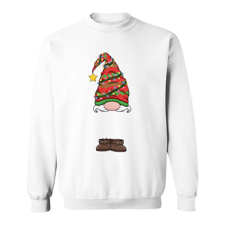 Grandpa Gnome Christmas Gnome Grandfather Long-Sleeved Sweatshirt