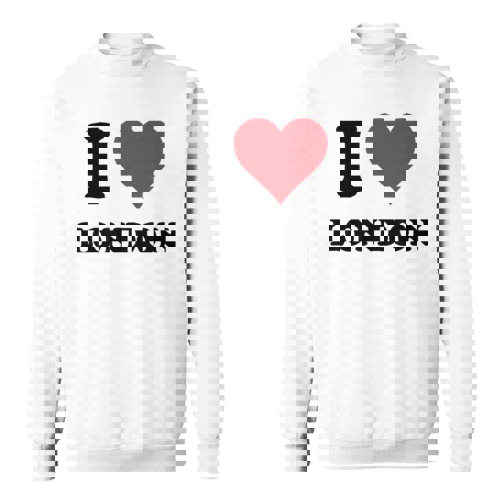 I Heart London Nombre I Love Cosas Personalizadas Camisa de entrenamiento