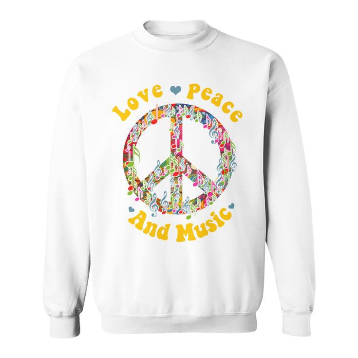 Hippie Acidhead Peace Hippi Hippy Peace Sweatshirt