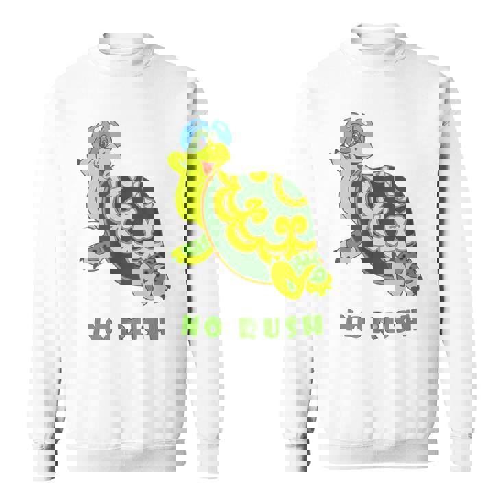 Humoristique Avec Inscription No Rush Motif Sweater e