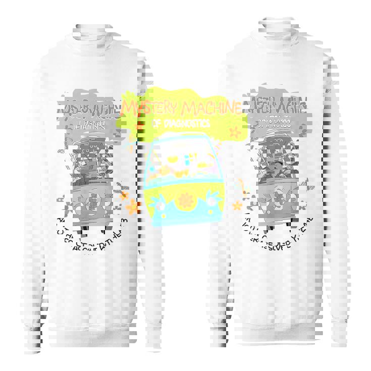 Lab Week 2025 Mystery Machine Of Diagnostic Medical Lab Sweatshirt