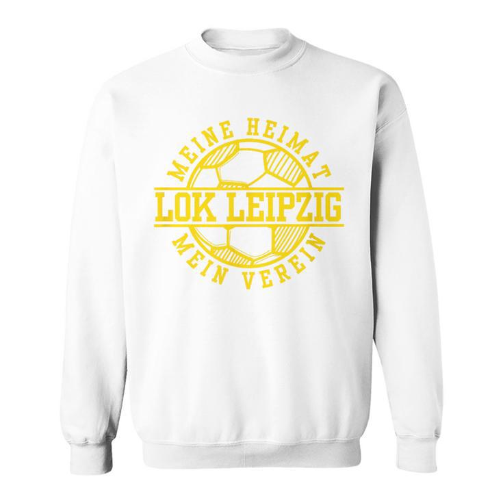 Lok Leipzig Football Kicken Club Fan Heimat Saxony Blue Sweatshirt