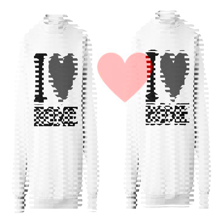 I Love Rome I Heart Rome Camisa de entrenamiento