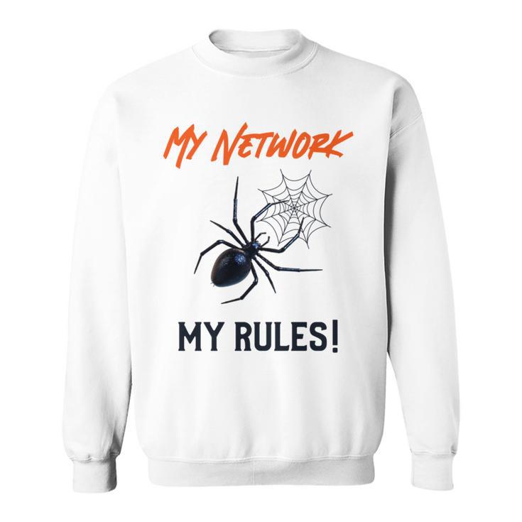 My Network My Rules Lustiges It Cyber Security Sweatshirt