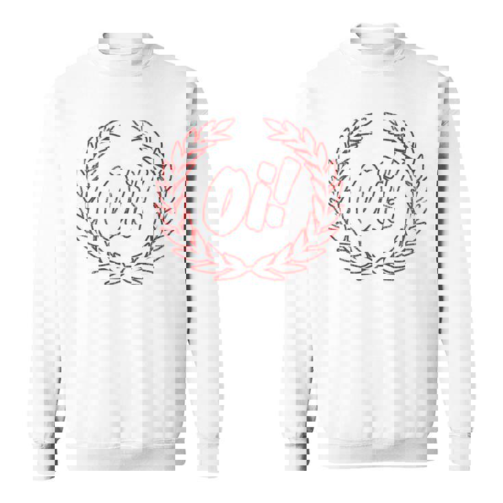 Oi Oi Oi Skinhead Ska And Street Punk Manga Larga Camisa de entrenamiento