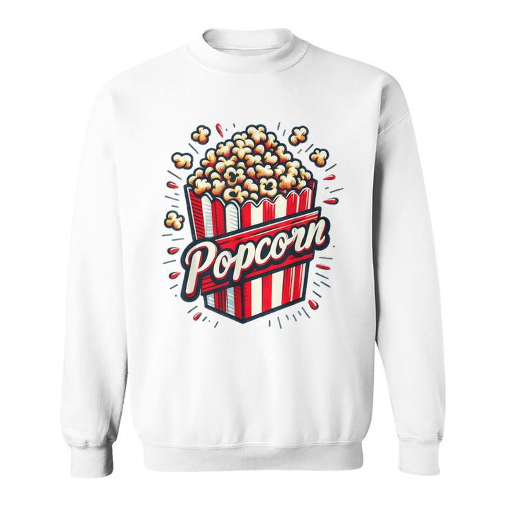 Popcorn Damen Sweatshirt