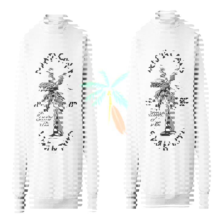 Punta Cana 2025 Dominican Republic Family Vacation Matching Sweatshirt