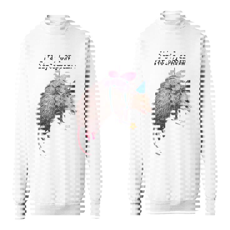 Raccoon Trash Panda Sweatshirt - Funny Comfort for Animal Lovers