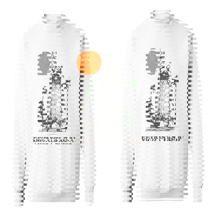Retro 90s Raccoon Sweatshirt - Everyday Fun Theme