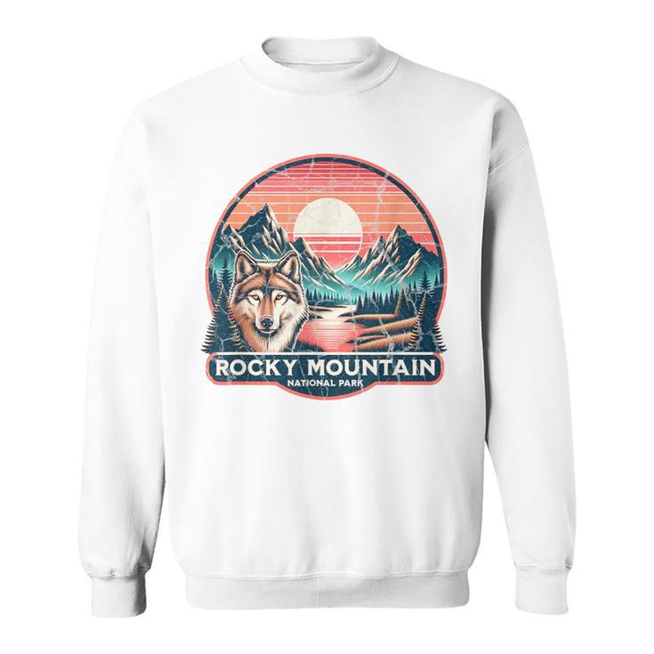 Rocky Mountain National Park Blue Sweatshirt