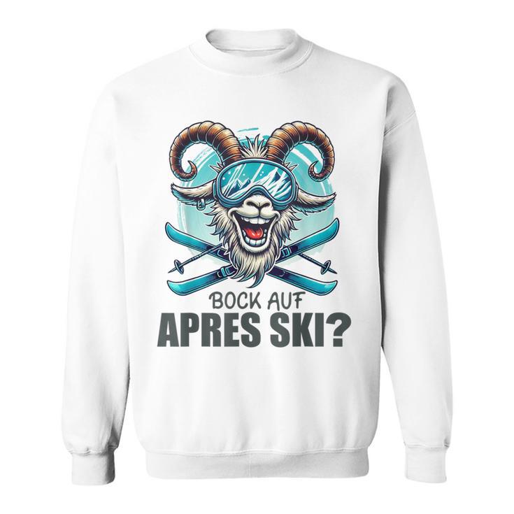 Skifahren Lustiges Apres Ski Sweatshirt