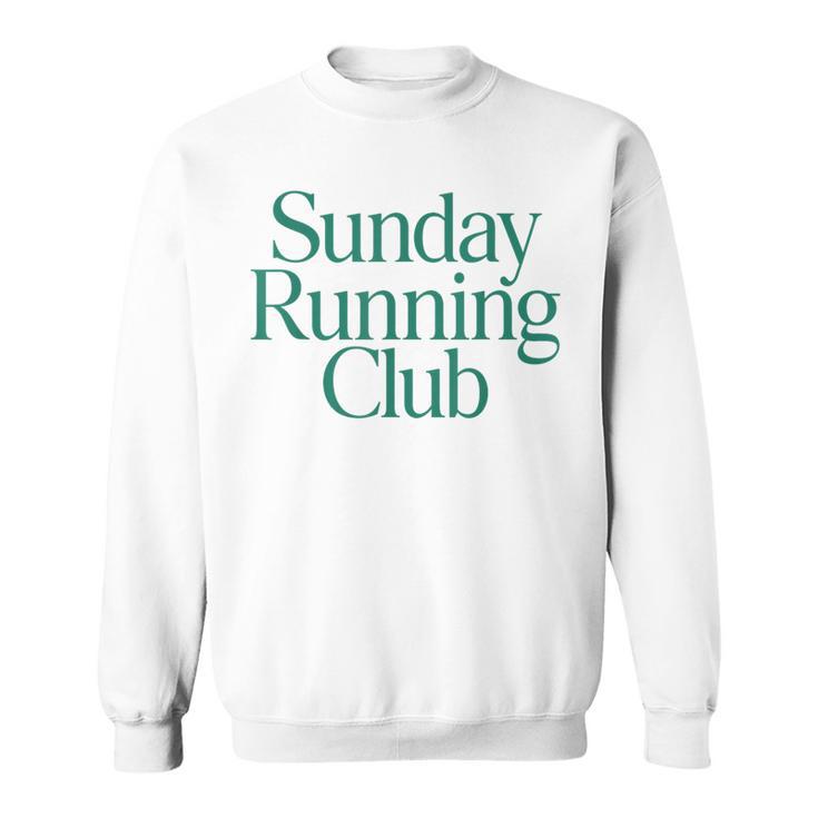 Sunday Running Club X Jogger Jogging Runner Fitness Gym Sweatshirt