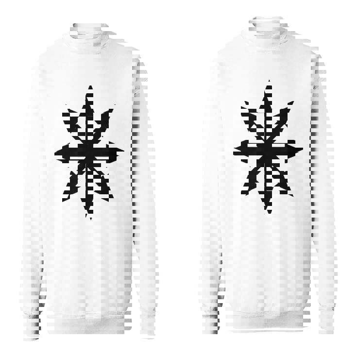 Symbole De L'étoile Du Chaos Punk Métal Pentagramme Anarchie Sweater e