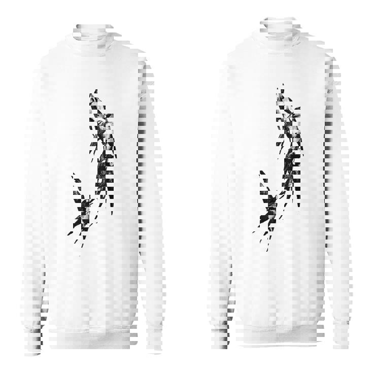 Tatuaje Pájaros Golondrina Pájaro Regalo Golondrinas Tatuaje Camisa de entrenamiento