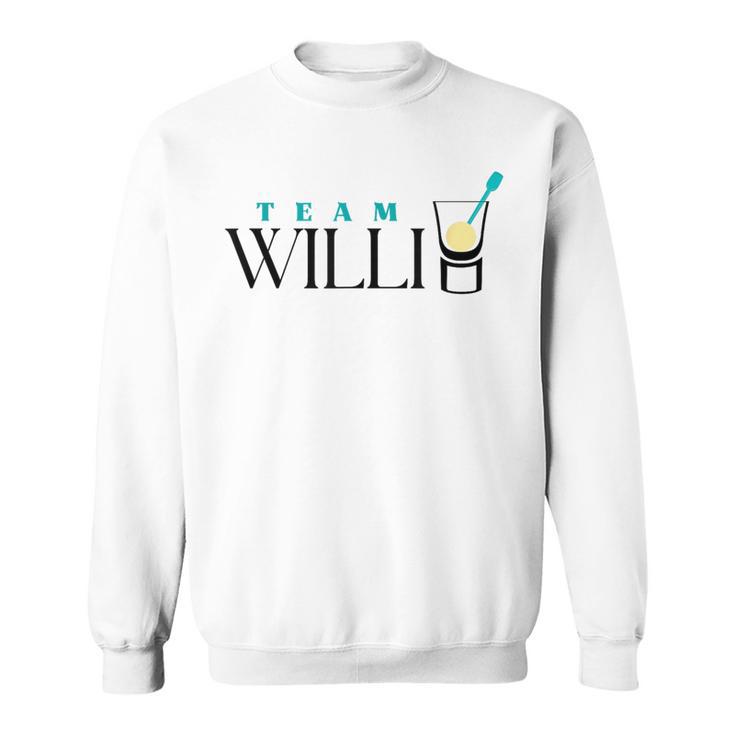 Team Willi Williams Christ Pear Schnapps Shot Apres Ski Sweatshirt