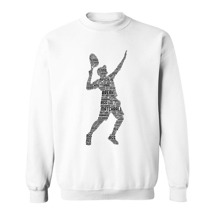 Tennis Tennis Player Boys' Sweatshirt