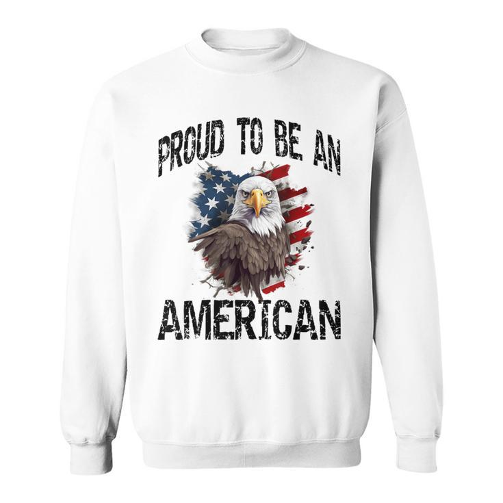 Usa American Flag Tourist Holiday America Sweatshirt