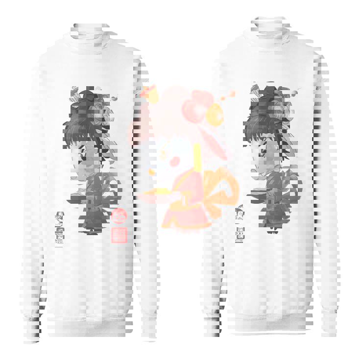 Year Of The Rabbit Chinese Zodiac Animal Horoscope Red Seal Sweatshirt