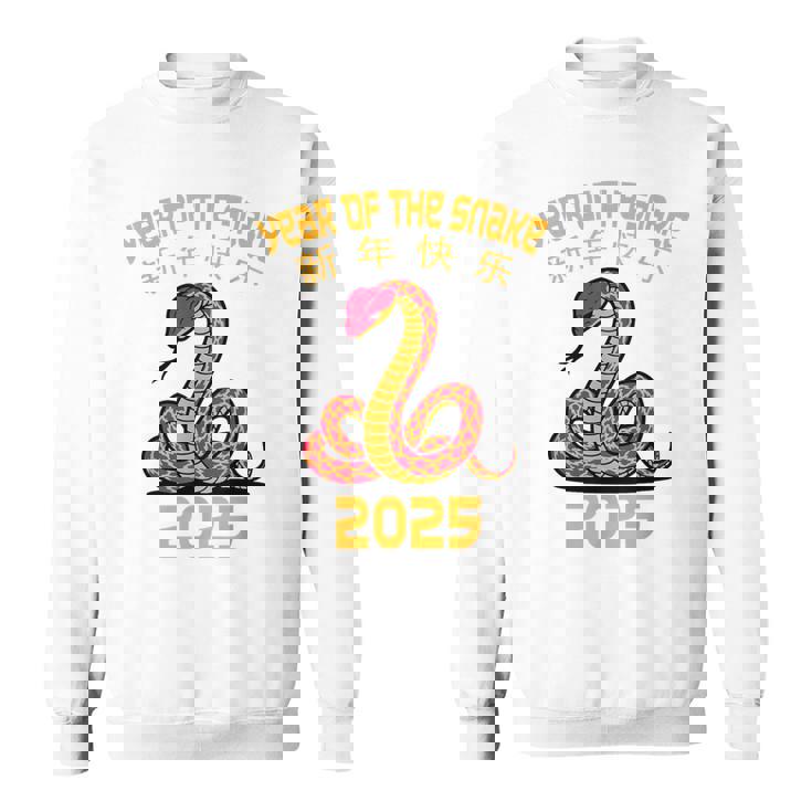 Year Of The Snake 2025 Chinese New Year 2025 Red Snake Sweatshirt
