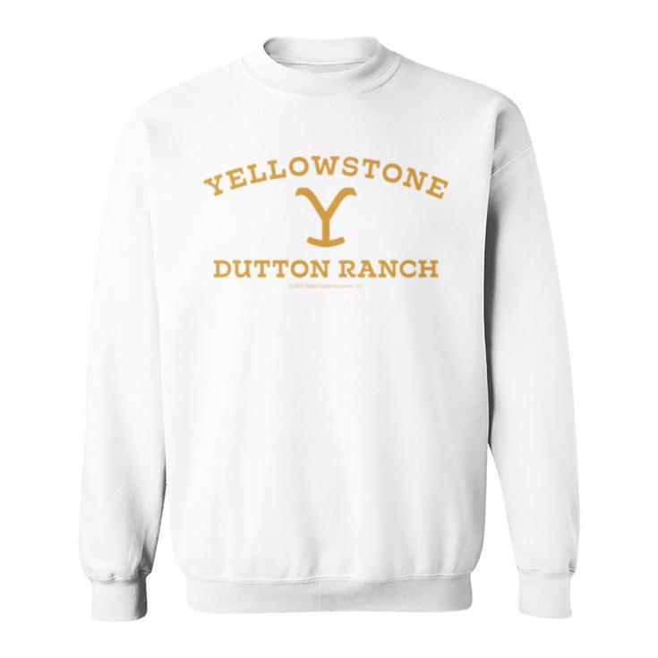 Yellowstone Dutton Ranch Gold Pocket Logo Long-Sleeved S Sweatshirt