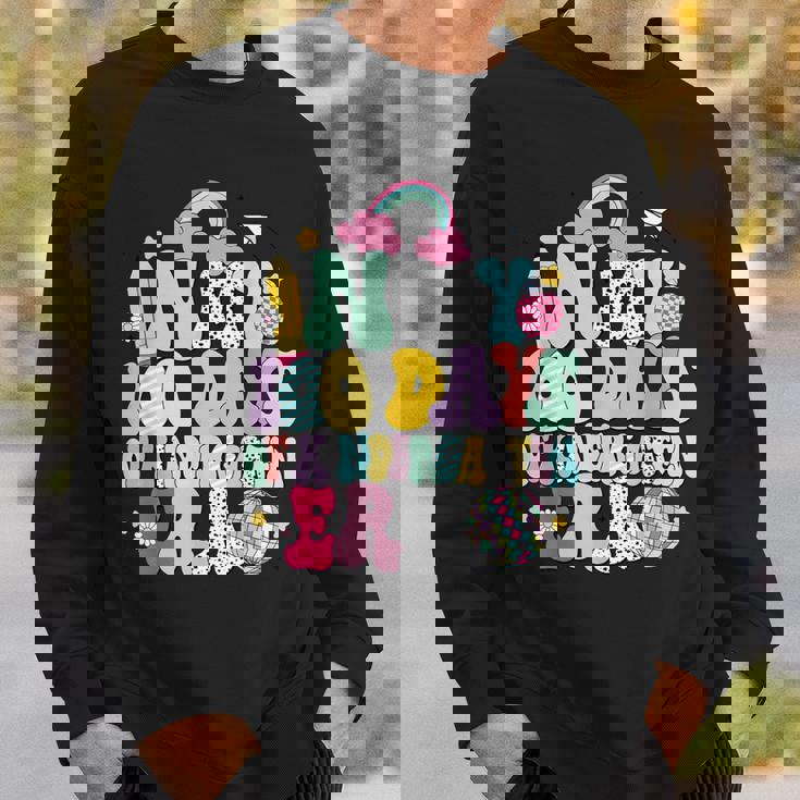 In My 100Th Day Of Kindergarten Era Happy 100 Days Of School Sweatshirt Gifts for Him