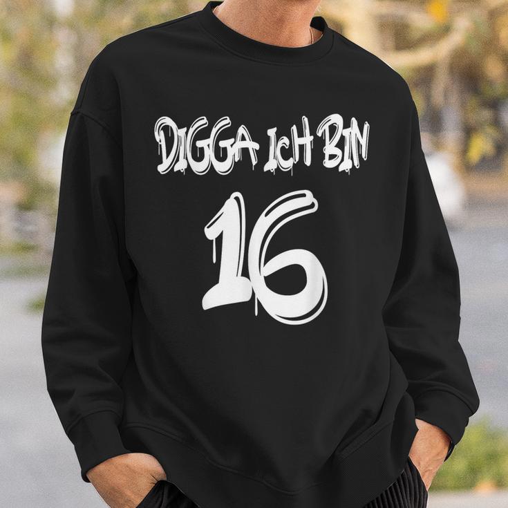 16Th Birthday Idea Digga I'm 16 Sweatshirt Geschenke für Ihn