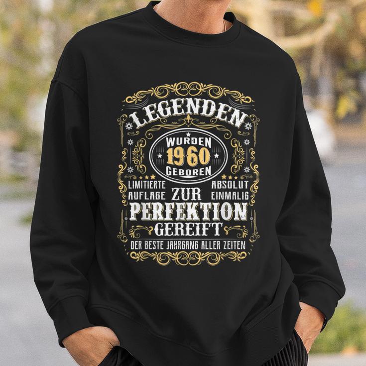 1960 Legends Were 1960 Birthdayintage 1960 S Sweatshirt Geschenke für Ihn