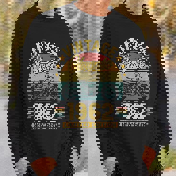 1962 Motorcycle Limited Edition Sweatshirt Gifts for Him 1962 Motorcycle Limited Edition Sweatshirt Gifts for Him