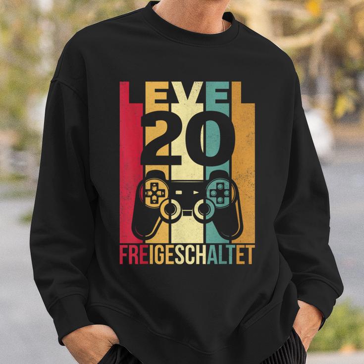 20S Birthday Gamer Gaming 20Th Birthday Sweatshirt Geschenke für Ihn