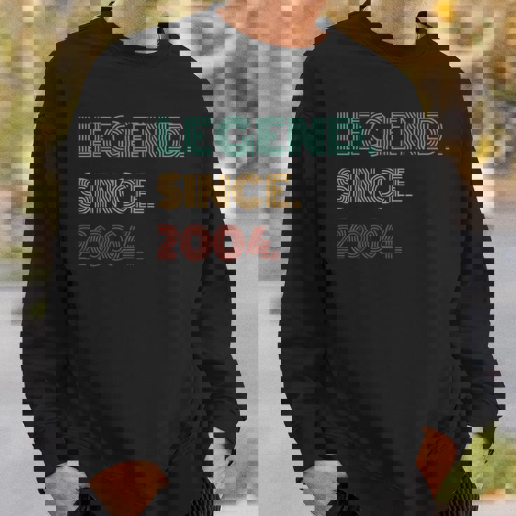 21 Years Old Legend Since 2004 21St Birthday Sweatshirt Gifts for Him 21 Years Old Legend Since 2004 21St Birthday Sweatshirt Gifts for Him
