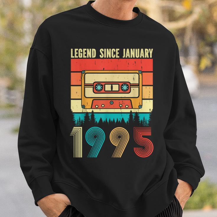 30 Years Old Legend Since January 1995 30Th Birthday Sweatshirt Geschenke für Ihn