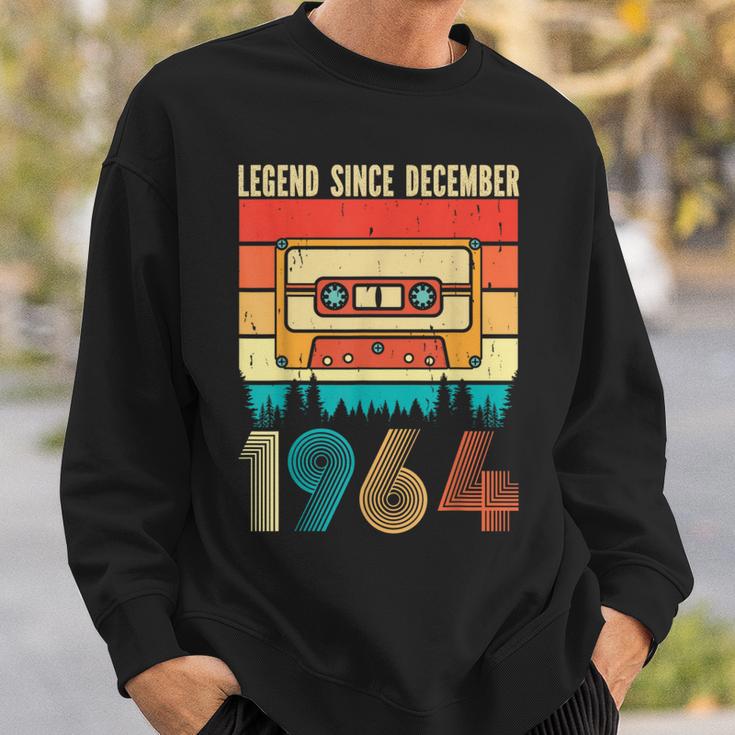 60 Years Old Legend Since December 1964 60Th Birthday Sweatshirt Geschenke für Ihn