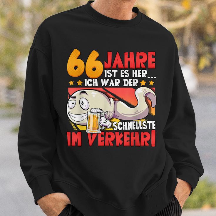 66 Jahre Ist Es Her 66 Birthday S Sweatshirt Geschenke für Ihn