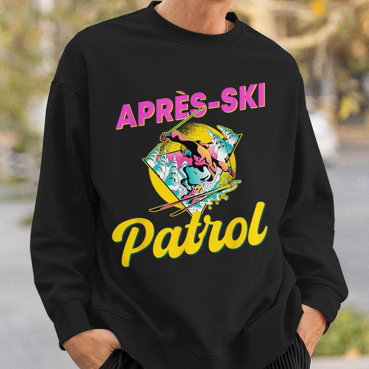 80S Retro Apres-Ski Patrol Wear 90S Skiing Sweatshirt Geschenke für Ihn