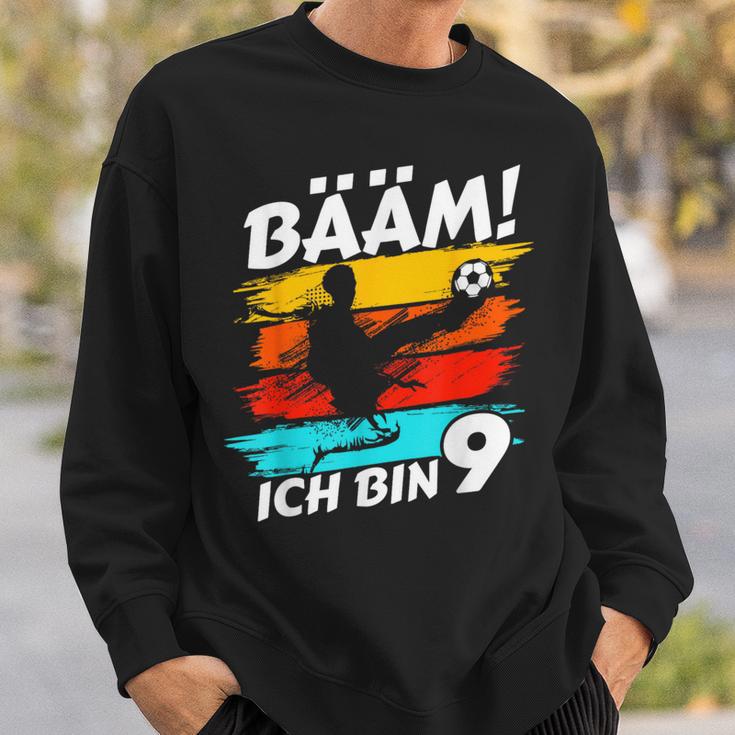 9Th Birthday Boy 9 Years Football Sweatshirt Geschenke für Ihn