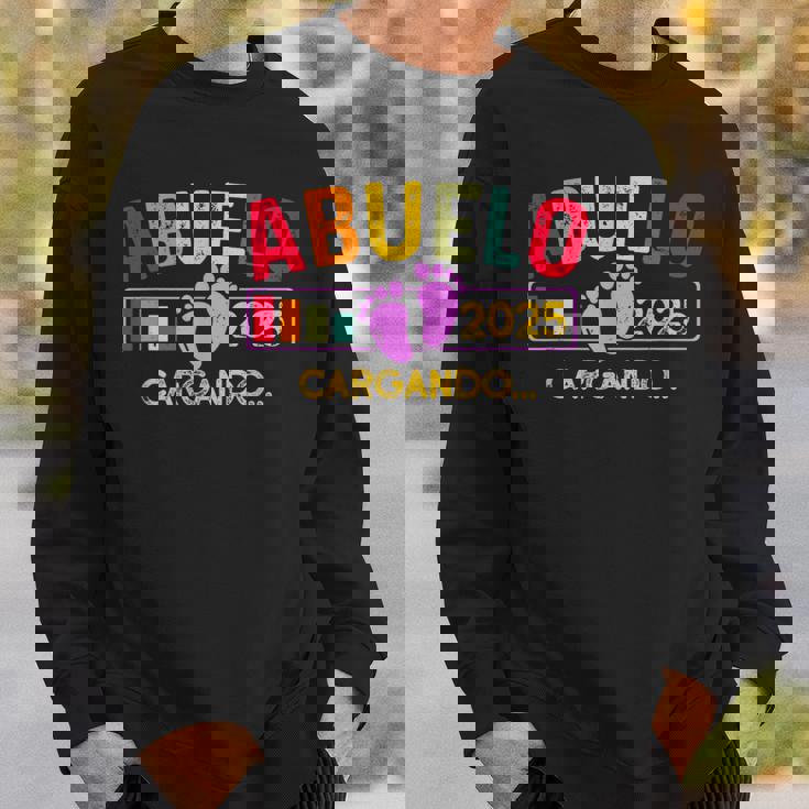 Abuelo 2025 Cargando Regalo Futuro Abuelo 2025 Camisa de entrenamiento Regalos para él