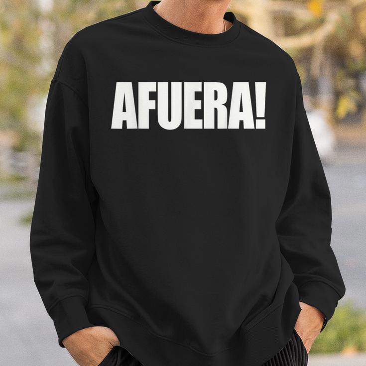 Afuera President Milei Libertarian Sweatshirt Geschenke für Ihn