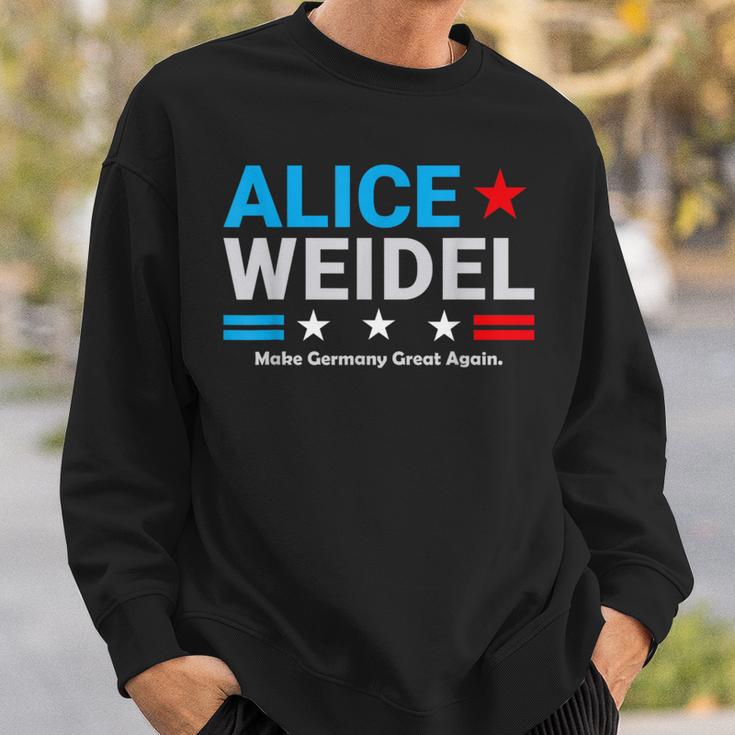 Alice Weidel Fan Item Germany Chancellor 2025 Sweatshirt Geschenke für Ihn