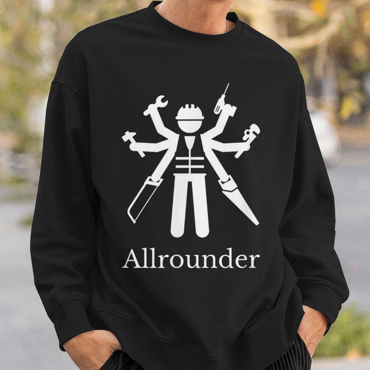 Alleskönner Craftsman Husband Father Tool Sweatshirt Geschenke für Ihn