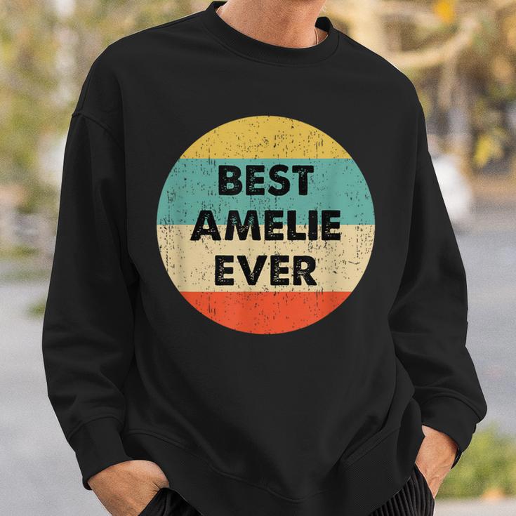 Amelie First Name Sweatshirt Geschenke für Ihn