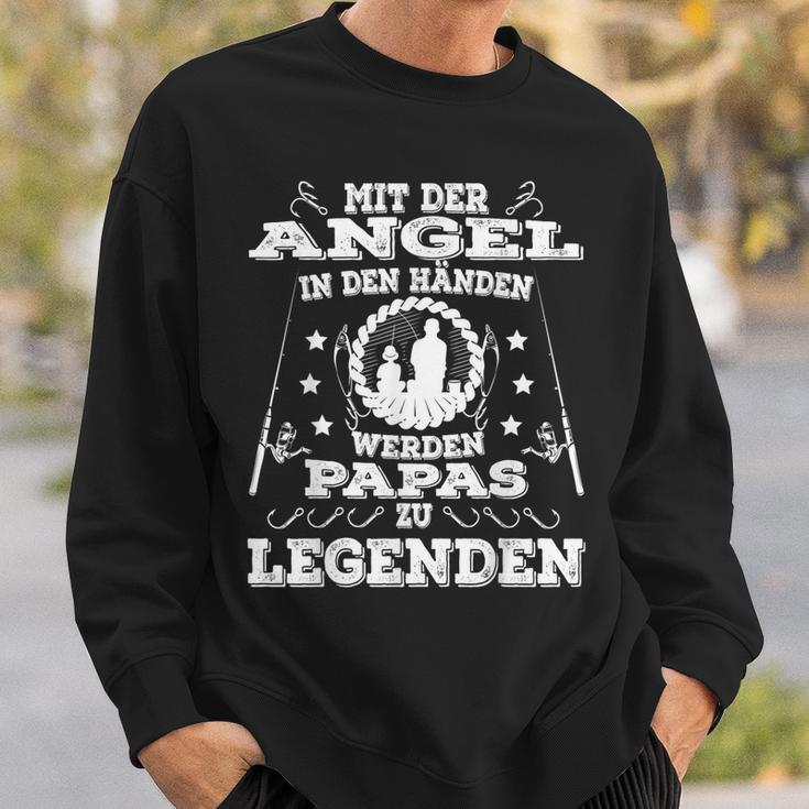 Angel Papa Sind Legends Angel Saying Angel Kings Sweatshirt Geschenke für Ihn