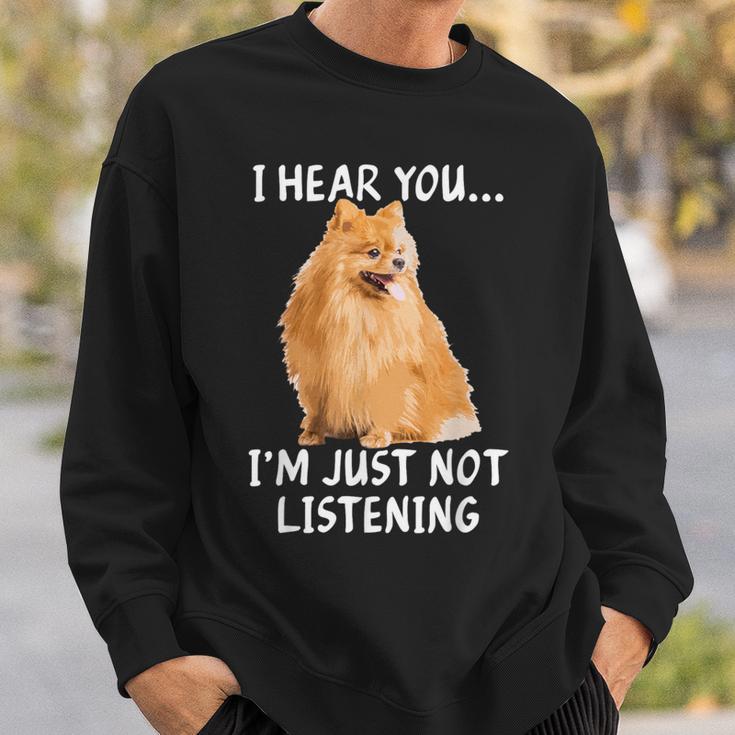 Animal Lover Dog Pomeranian Sweatshirt Geschenke für Ihn